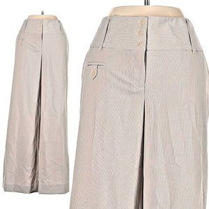 Body by Victoria Marisa Trousers Wide Leg Stripe Size 2 Tall